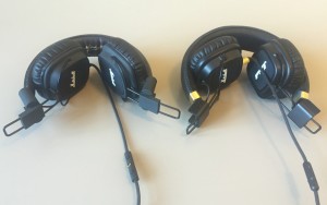 Marshall Major 2 og Marshall Major FX ved siden af hinanden